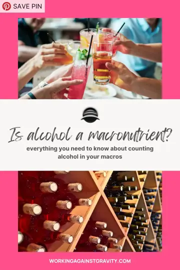 is alcohol a macronutrient?